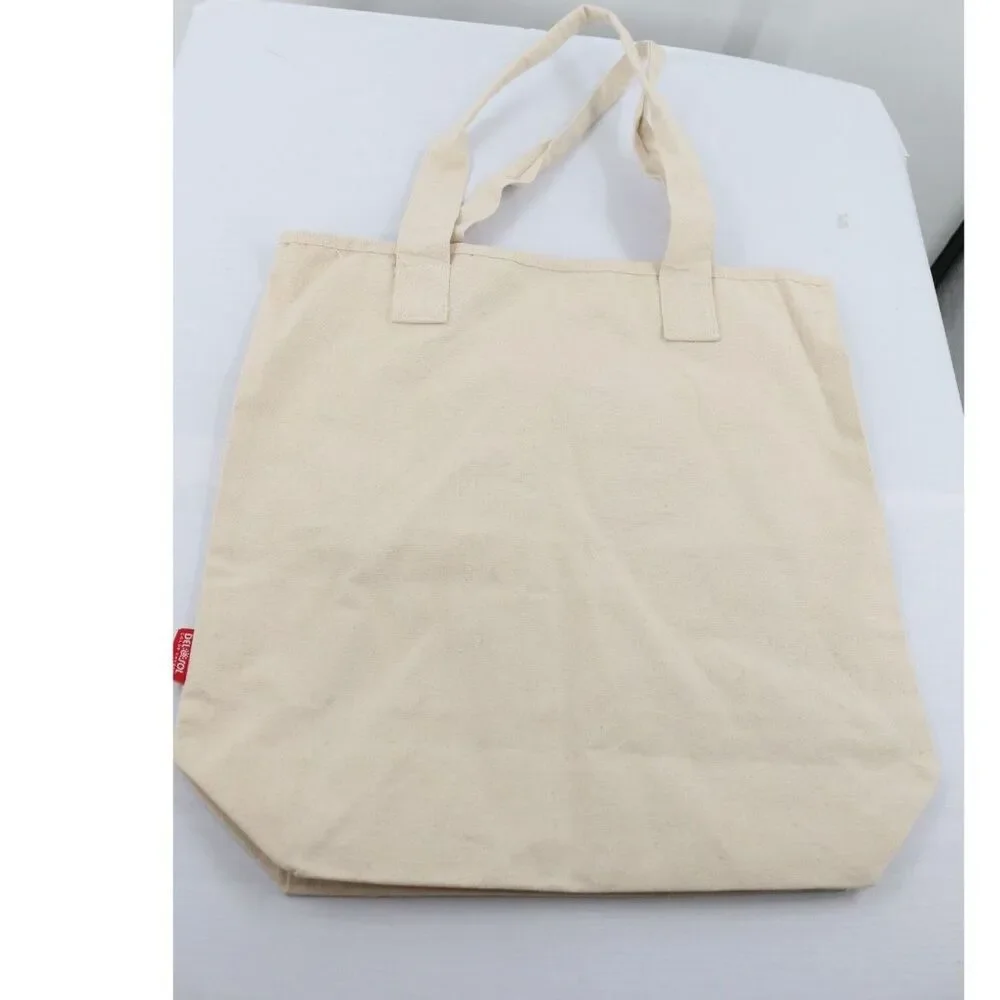 Del Sol Color Changing Canvas Tote Bag 16 x 17 Tropical 100% Cotton